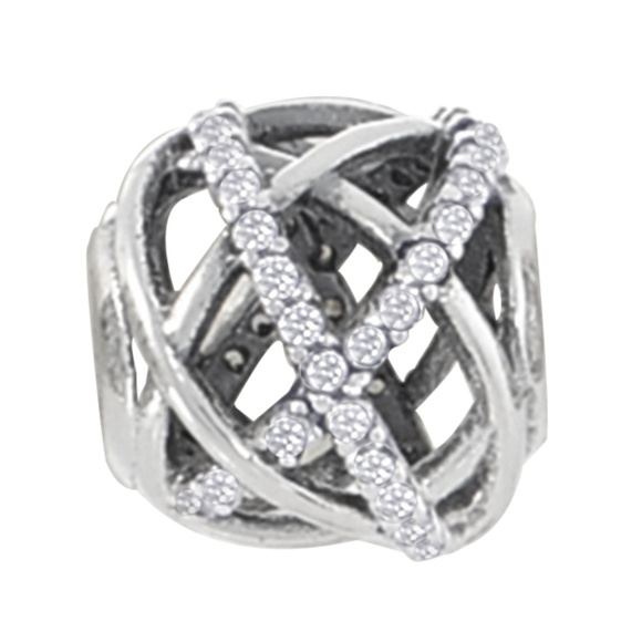 Pandora Jewelry - Pandora Sterling Silver Pave Galaxy Charm